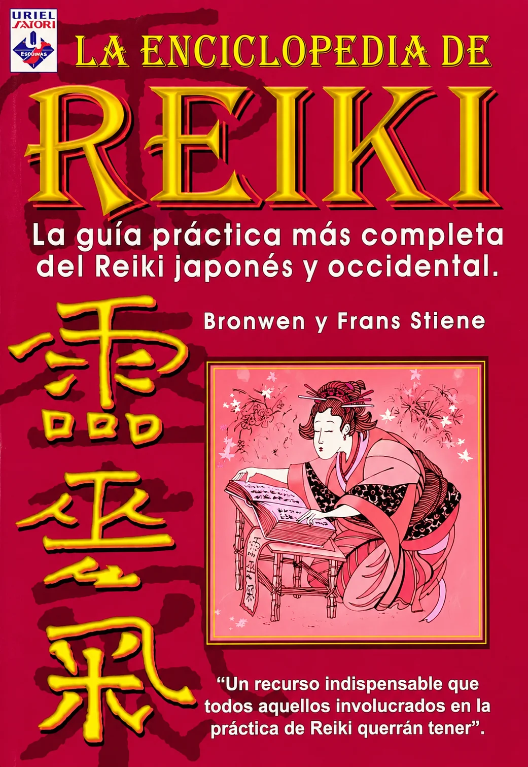 Portada del libro La Enciclopedia de Reiki, de Bronwen y Frans Stiene