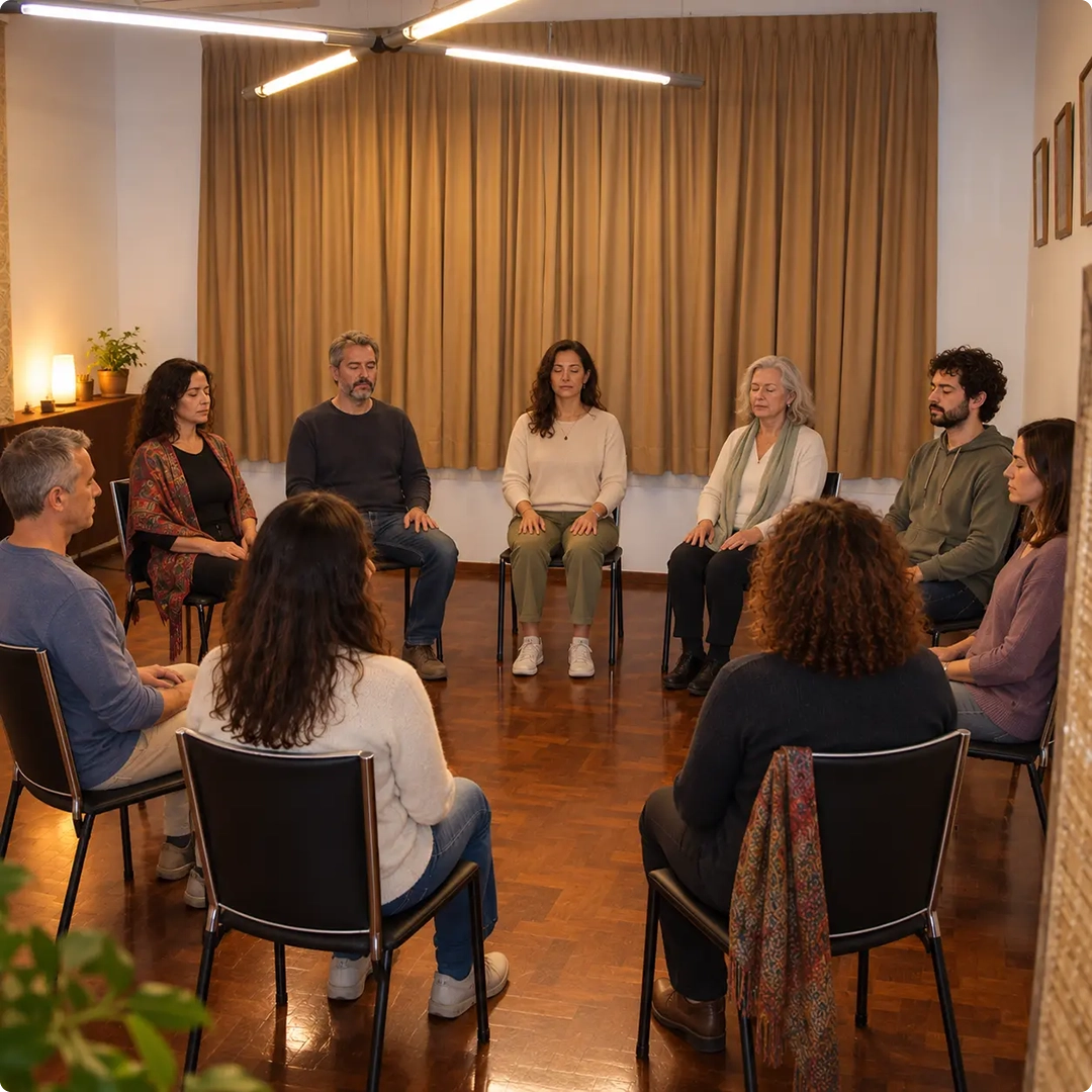Encuentros de meditación y relajación en Rosario