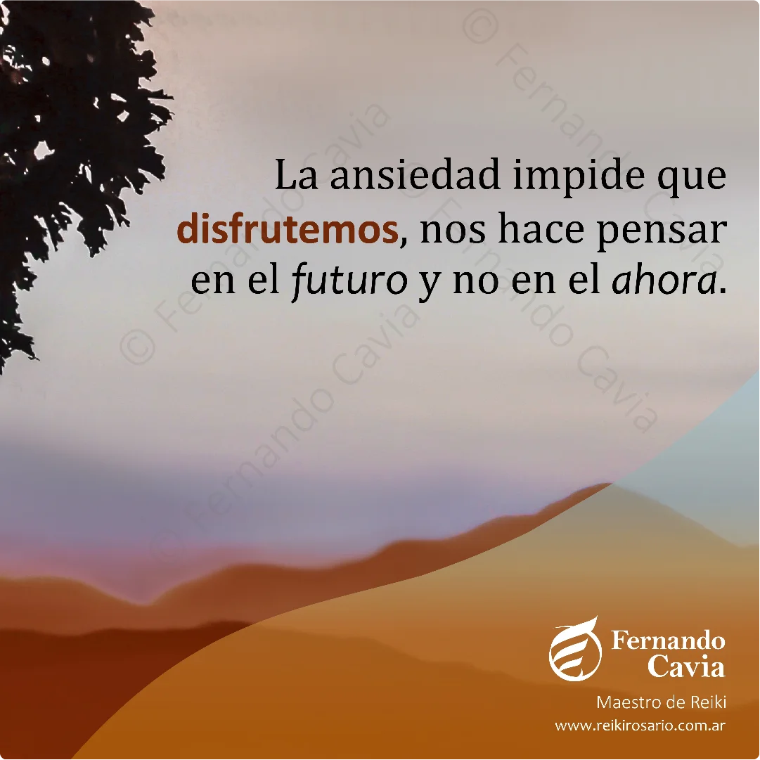 La ansiedad.